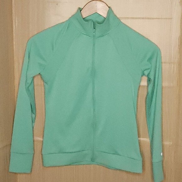 Champion Girls Mint Green Full Zip Jacket 10-12 - Picture 1 of 8